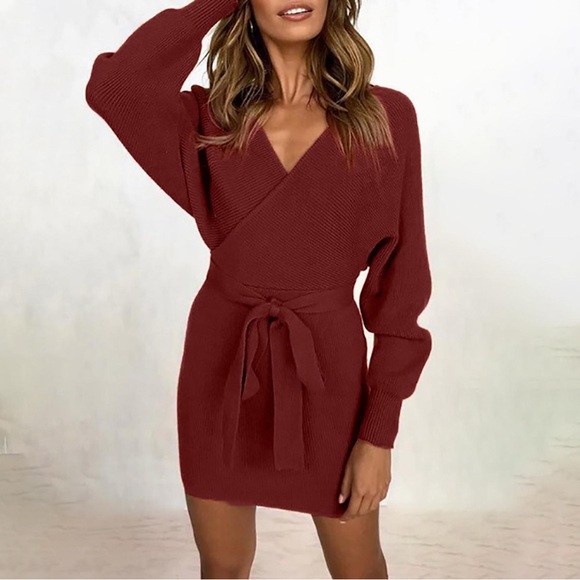 sweater dress, NWOT - Picture 5 of 5